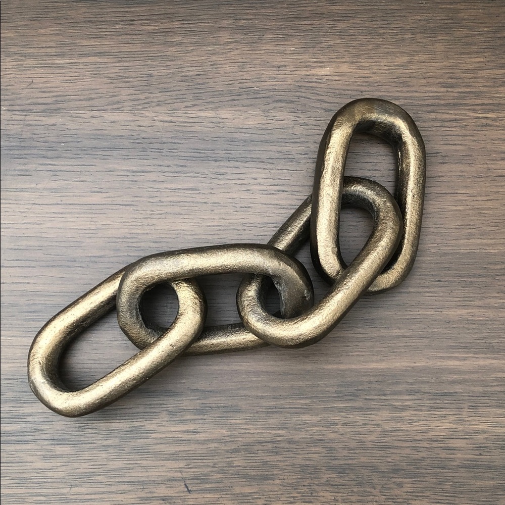 Threshold Gold Chain Link Decor
